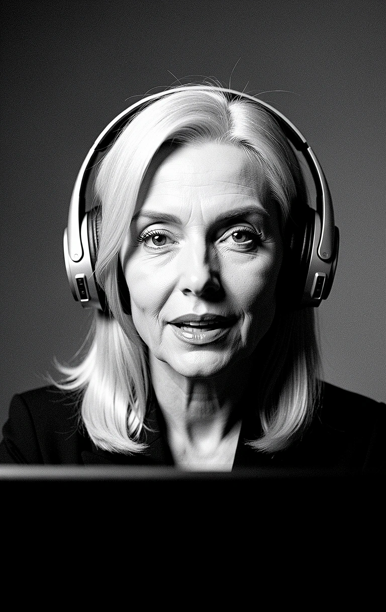 Frau über 50 bereit für digitale Beratung